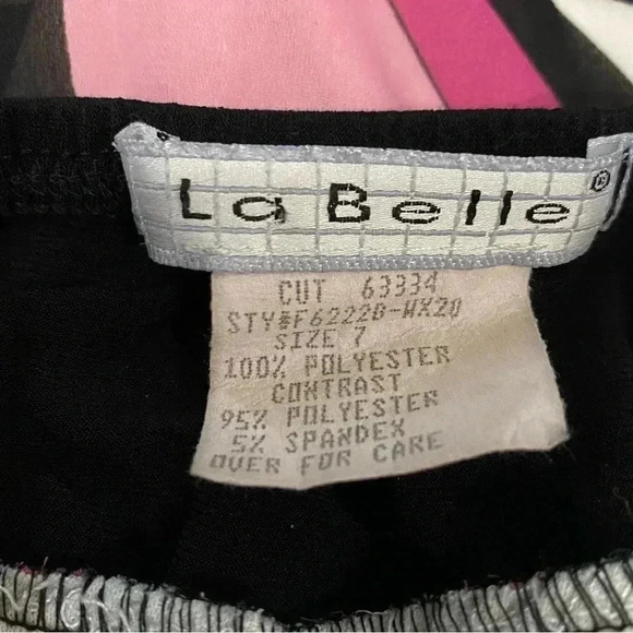 🎈La belle women pink and black babydoll psychedelic  floral bohemian maxi dress - Picture 9 of 9